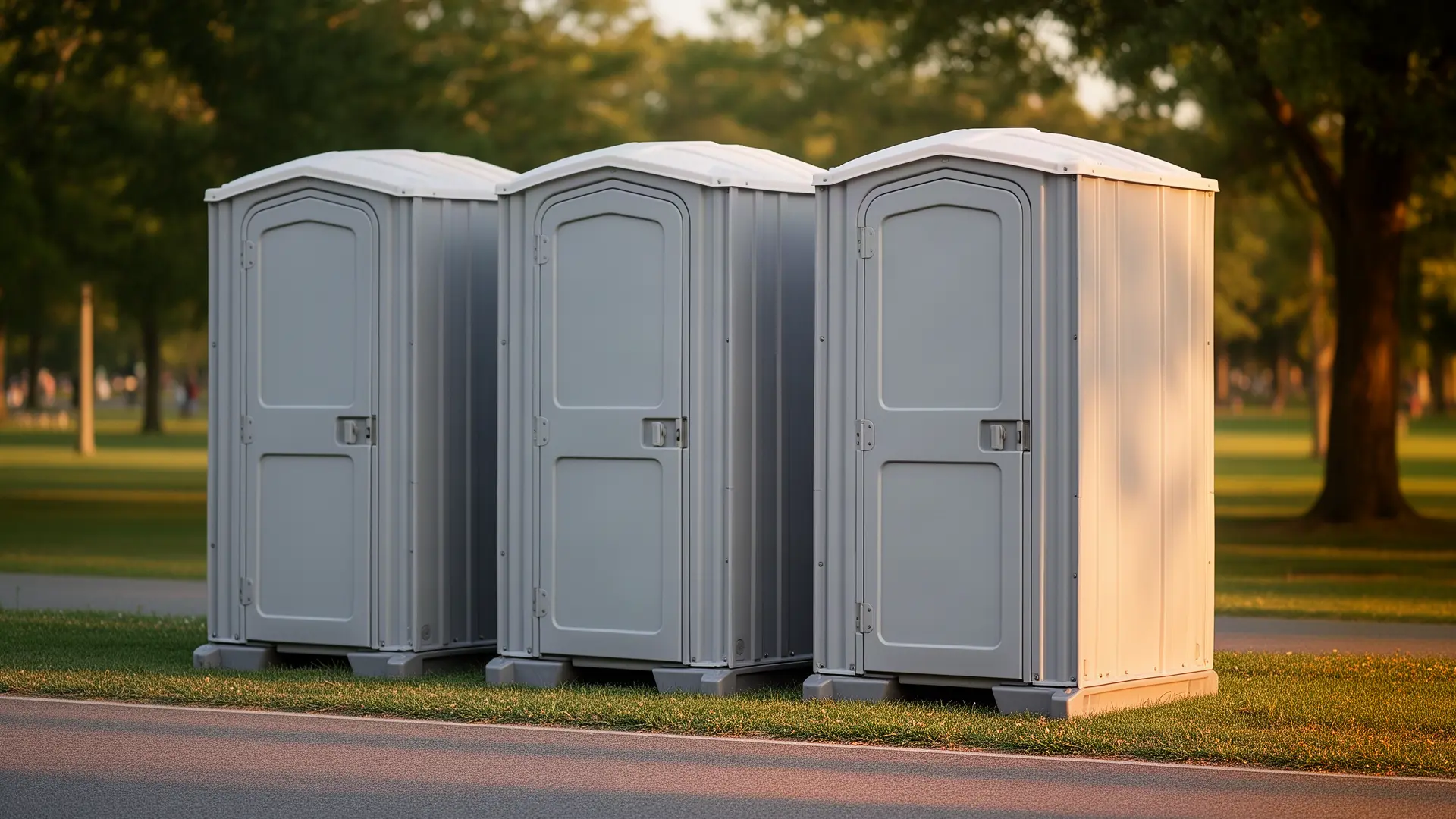 Clean porta potty unit from Wolf Ridge Portable Potty Rental in Seattle, WA